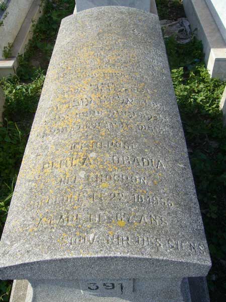Stèle de OBADIA Perla