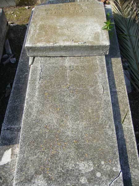 Stèle de ELBAZ Messoda