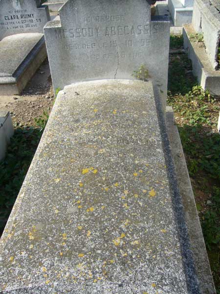 מצבת ABECASSIS Messody