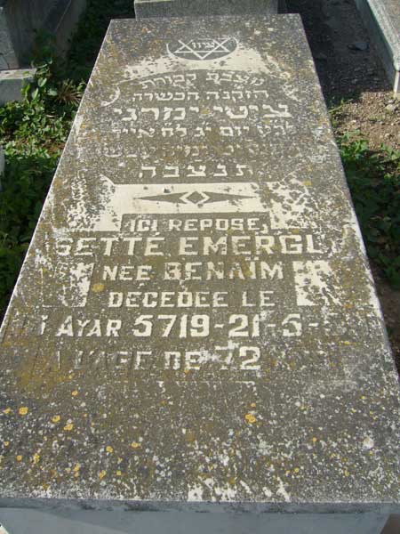 Stèle de EMERGLI Sette
