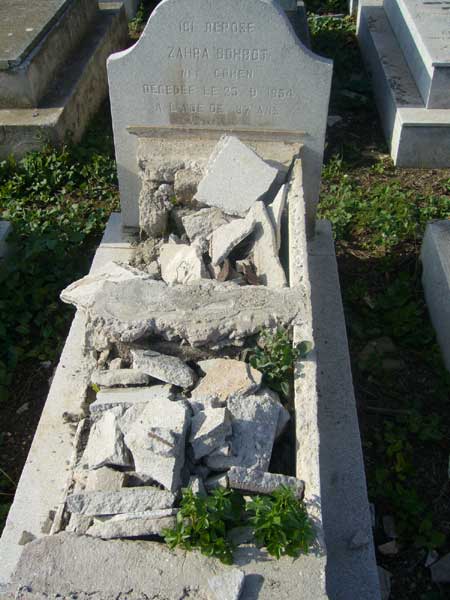 Grabstein von BOHBOT Zahra