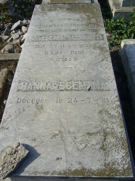 Grabstein von SCEMAMA Hanna