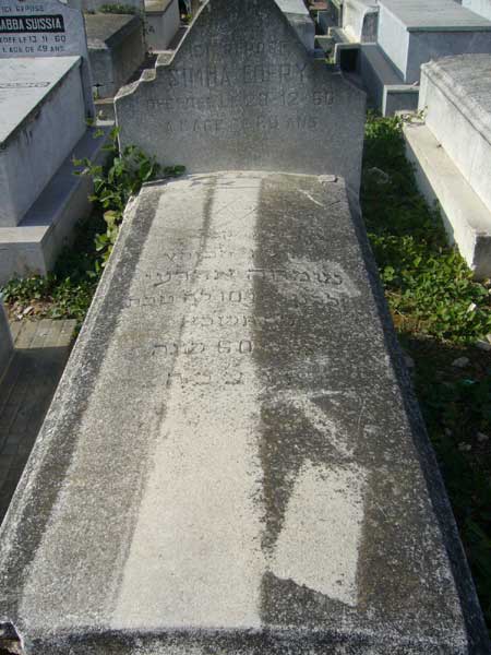 Stèle de EDERY Simha