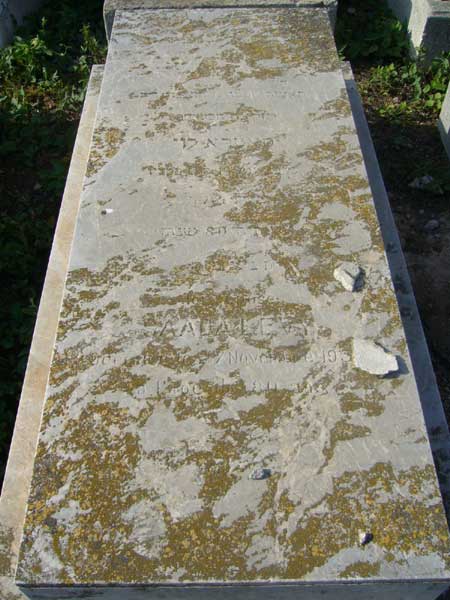 Tombstone of LEVY Saada