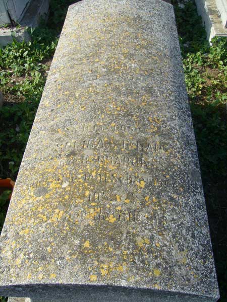 Tombstone of IFRAH Solica
