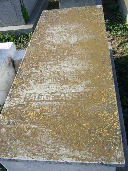 Estela de ASSOR Alice
