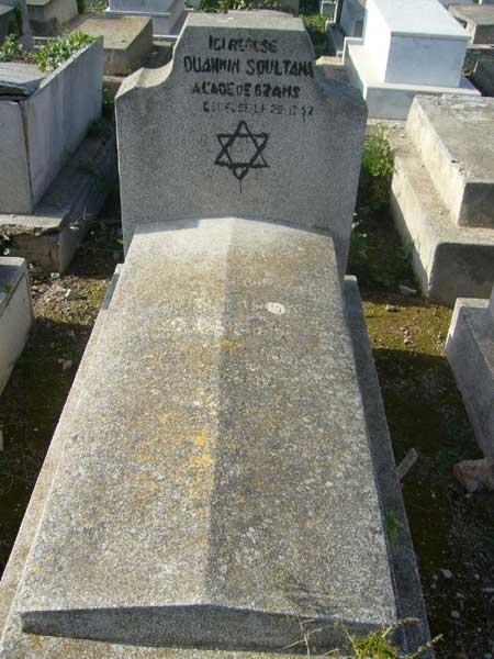 Lápide de OUAKNIN Soultana