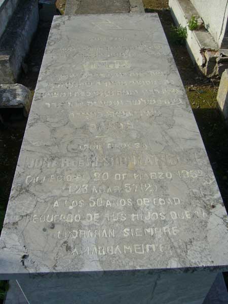Tombstone of MATITIA Johar