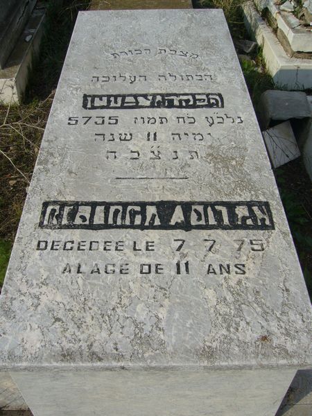 ABITAN Rebecca fejfája