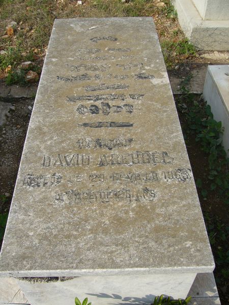 מַצֵּבה פון ABERGEL David