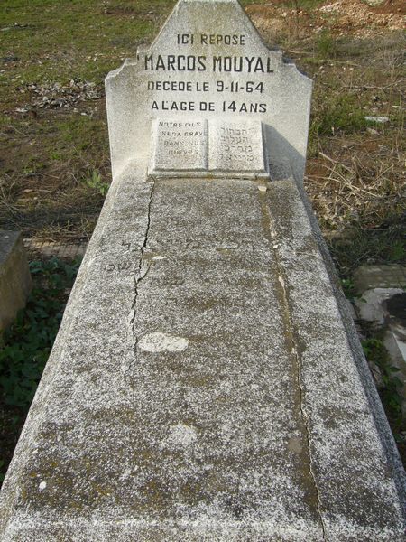 Tombstone of MOUYAL Marcos