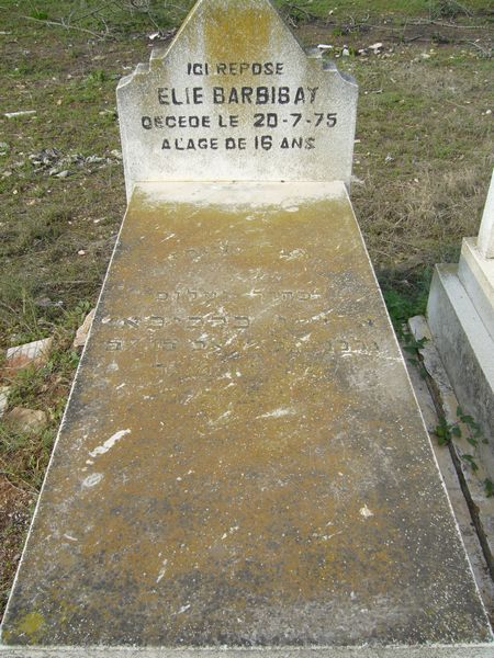 BARBIBAY Elie 的墓碑