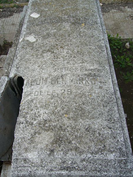 Grabstein von BENHARROCH Chalom
