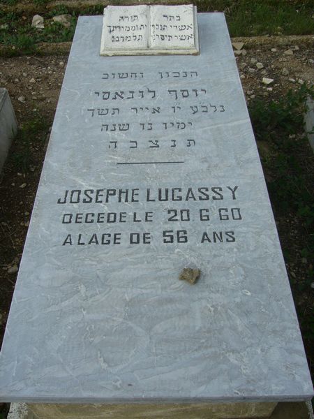 Tombstone of LUGASSY Josephe