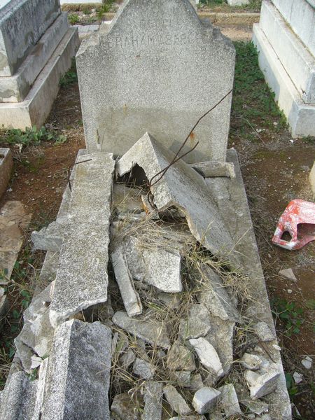 ABERGEL Abraham fejfája