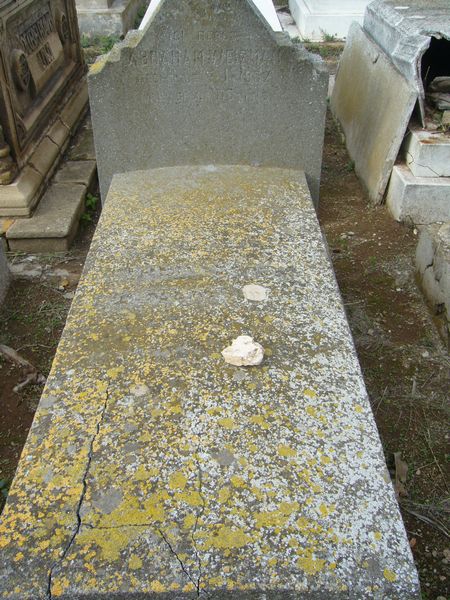 Stèle de WEIZMAN Abraham