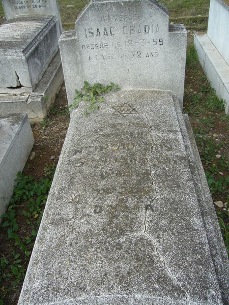 מַצֵּבה פון OBADIA Isaac