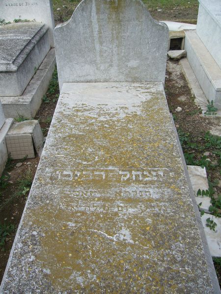 Tombstone of REBIBO Isaac
