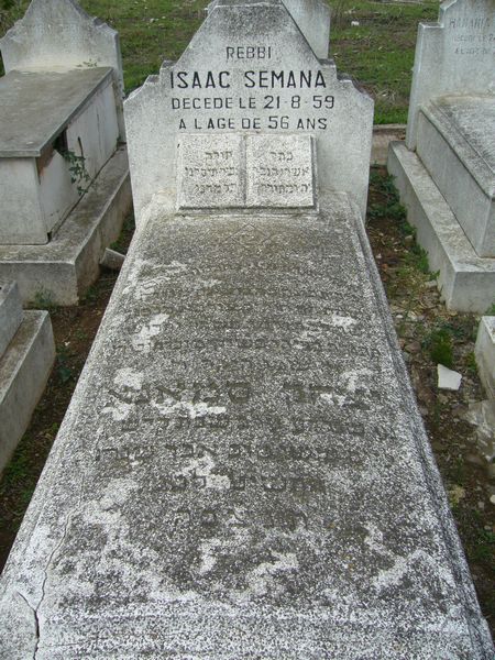 Tombstone of SEMANA Isaac