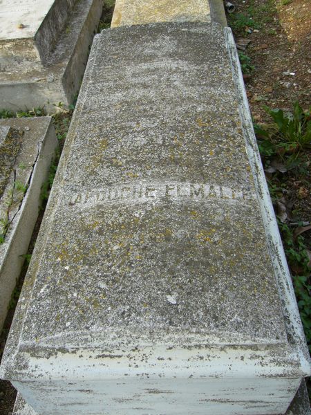 Stèle de ELMALEH Mardoche