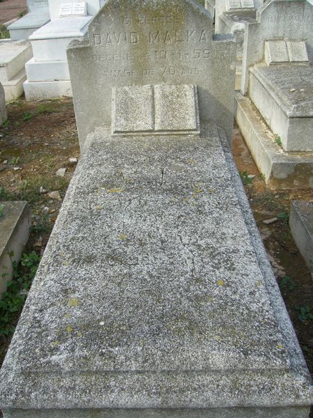 Tombstone of MALKA David