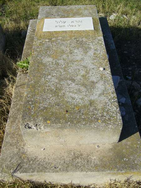 מצבת ALLOUL Zohra