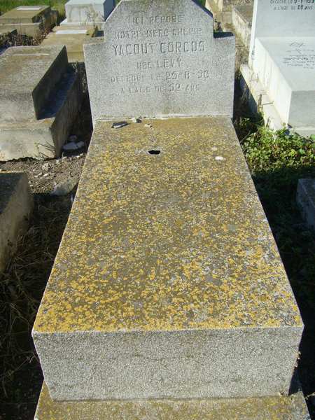 Grabstein von CORCOS Yacout