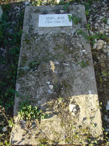 Grafsteen van COHEN Hanna
