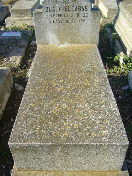 Stèle de ELCABAS Oualy