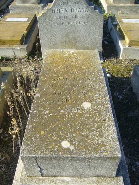 Tombstone of OHANA Hbiba