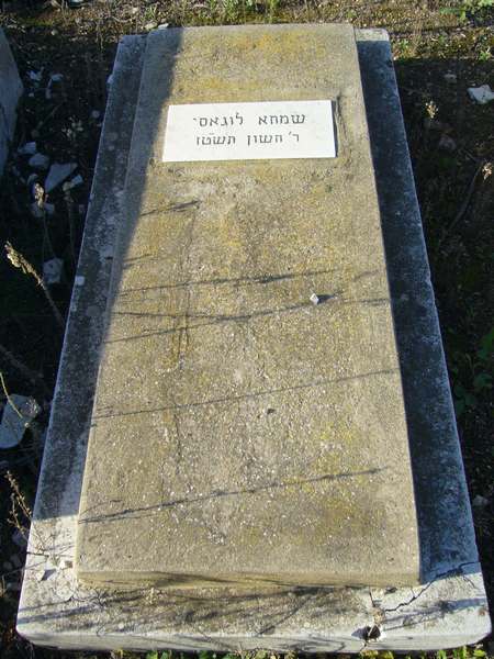 Tombstone of LUGASSY Simha