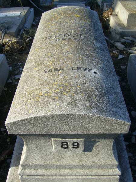 Tombstone of LEVY Saba