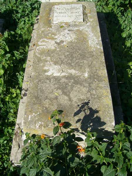 Tombstone of SIBONY Freha