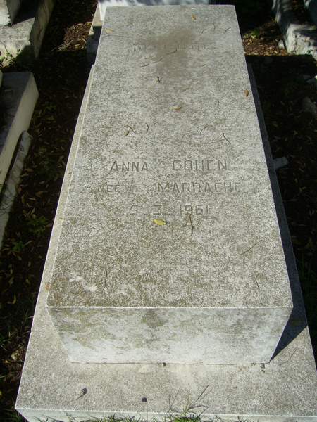 COHEN Anna 的墓碑