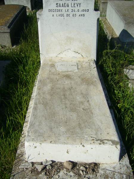 Tombstone of LEVY Saada