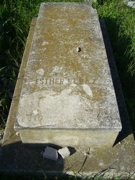 Stèle de ELBAZ Esther