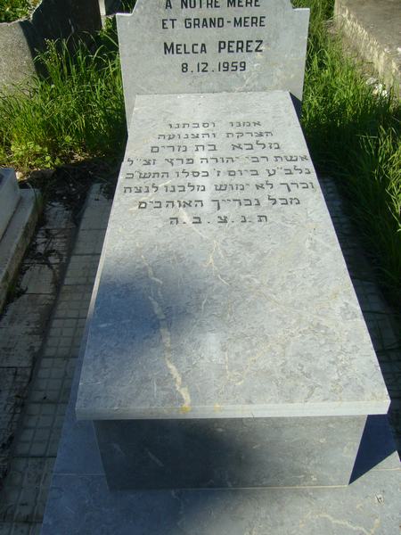 Stèle de PEREZ Melca