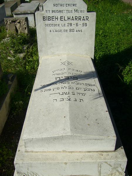 Grafsteen van ELHARRAR Bibeh