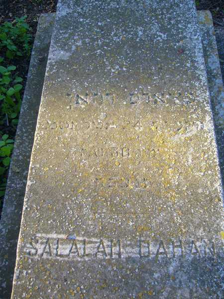 Grabstein von DAHAN Salalam