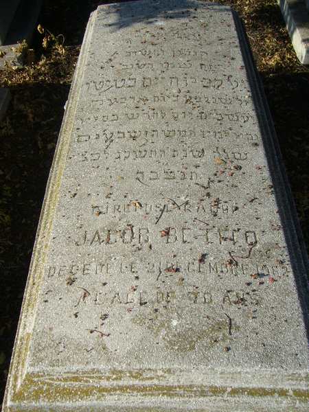 Grabstein von BETITO Jacob