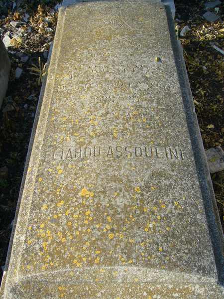 ASSOULINE Eliahou fejfája
