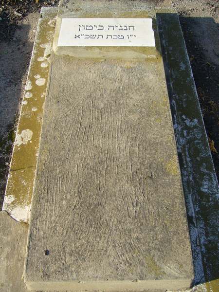 Grabstein von BITTON Hanania