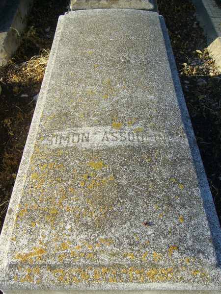 Tombstone of ASSOULINE Simon