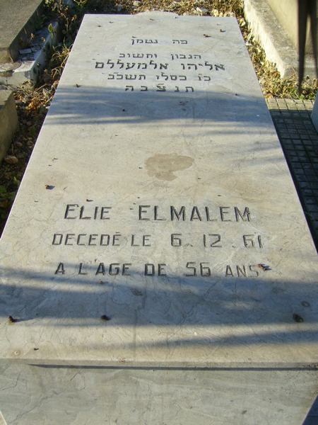 Estela de ELMALEM Elie