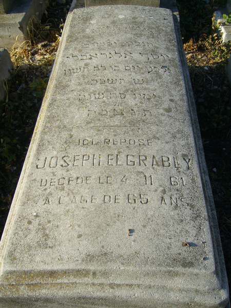 Estela de ELGRABLY Joseph