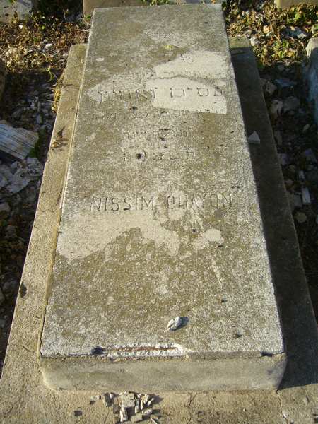 Stèle de OHAYON Nissim
