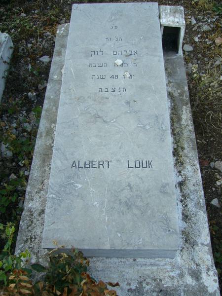 מַצֵּבה פון LOUK Albert