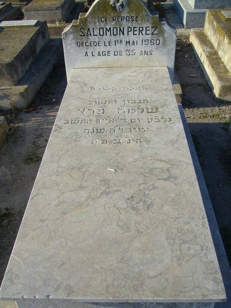 Stèle de PEREZ Salomon