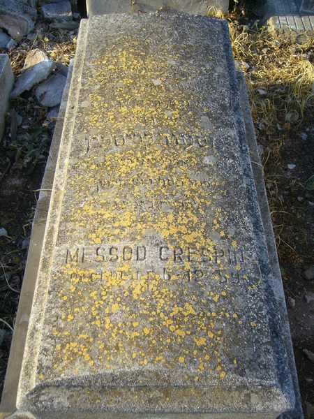 Grabstein von CRISPIN Messod