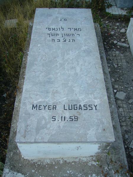 Stèle de LUGASSY Meyer